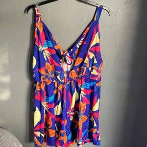 SHEIN Colorful Floral Jumpsuit